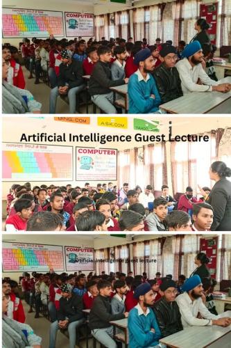 AI Lecture for Senior Students – State School of Sports Jalandhar