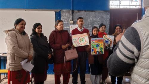 Fakre Alam Wins 3rd Place in Poster Contest – State School of Sports Jalandhar