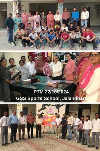 GSS Jalandhar Mega PTM 22nd Oct 2024 – Parents  Teachers Meet