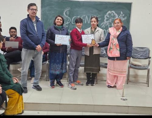 Science Mela Prize Distribution – Reet Dillon – State School of Sports Jalandhar
